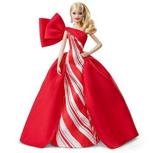 Barbie Holiday 2019 Puppe mit blondem lockigem Haar