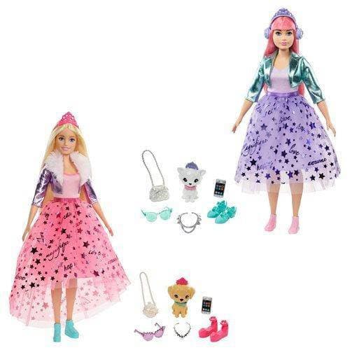 Barbie Princess Adventure Deluxe Puppe mit Haustier – Wählen Sie Ihren Favoriten