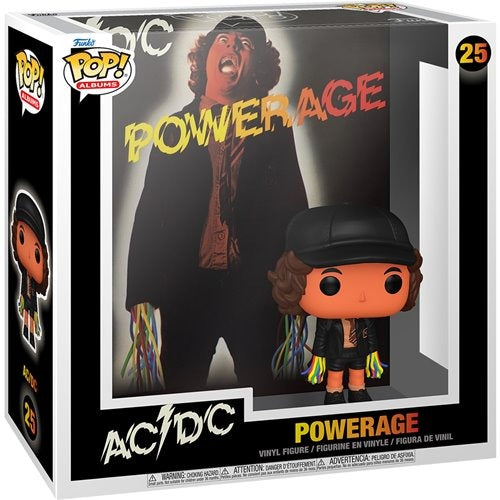 Funko Pop! 25 AC/DC Powerage Album Figure with Case