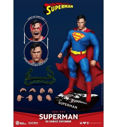 Beast Kingdom DC Comics DAH-045 Dynamic 8-Ction Superman Action Figure