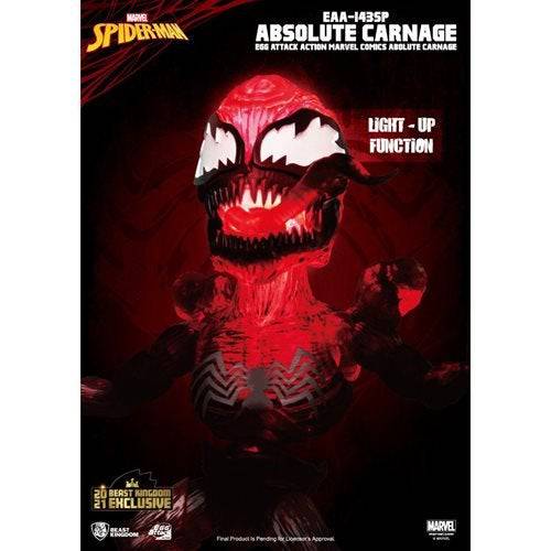 Marvel Comics Absolute Carnage EAA-143SP Beast Kingdom Summer Exclusive Actionfigur