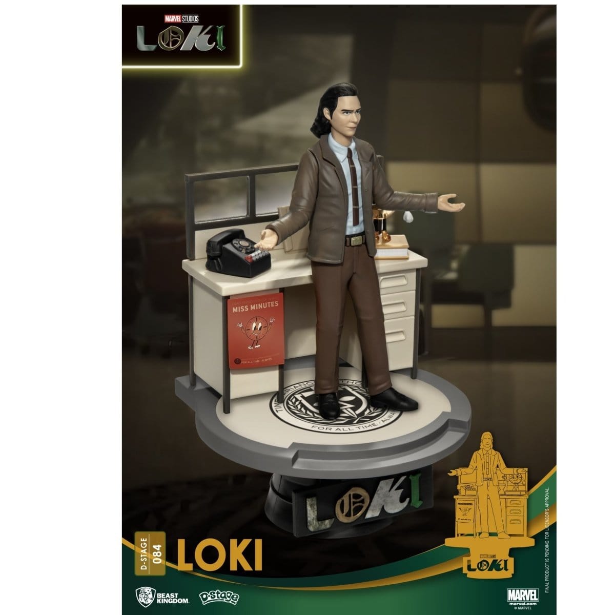 Beast Kingdom Marvel DS-084 Loki D-Stage 6-Inch Statue