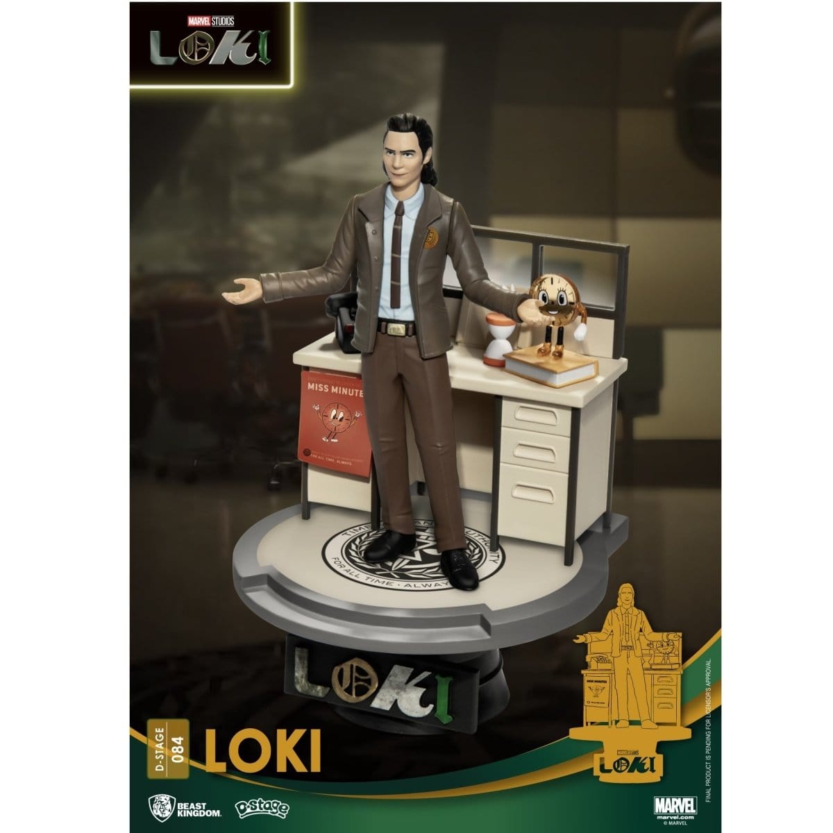 Beast Kingdom Marvel DS-084 Loki D-Stage 6-Inch Statue