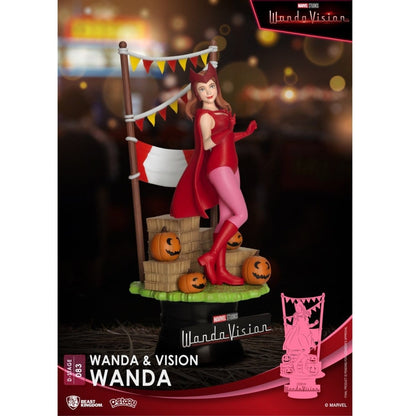 Beast Kingdom Marvel WandaVision DS-083 Wanda D-Stage 6-Inch Statue