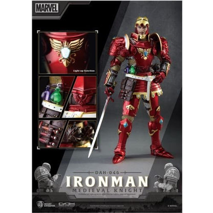 Beast Kingdom Medieval Knight Iron Man DAH-046 Dynamic 8-Ction Action Figure