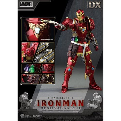 Beast Kingdom Medieval Knight Iron Man DAH-046DX Dynamic 8-Ction Deluxe Version Action Figure