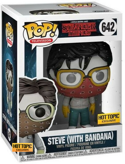 POP! Television: 642 Stranger Things, Steve (Bandana) Exclusive