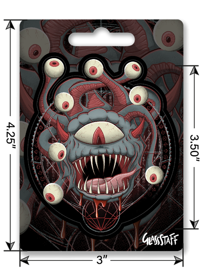 Sticker: Beholder Waterproof Die Cut