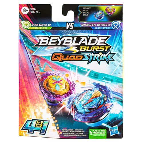 Beyblade Burst QuadStrike Dual Pack - Choose your Beyblade