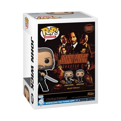 Funko Pop! Movies - John Wick: Chapter 4 Vinyl Figure - Select Figure(s)