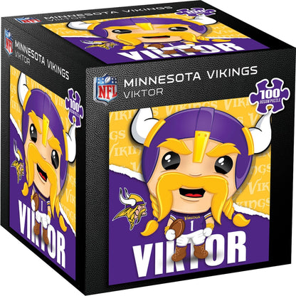 Minnesota Vikings - NFL Mascot 100 Piece Jigsaw Puzzle