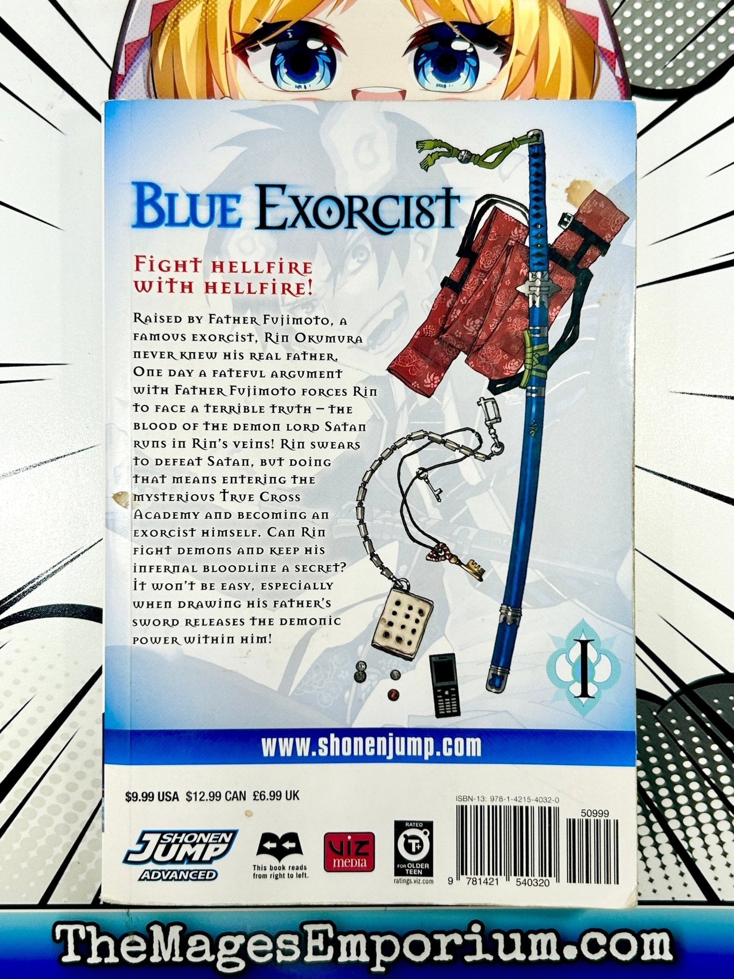 Blue Exorcist Vol 1