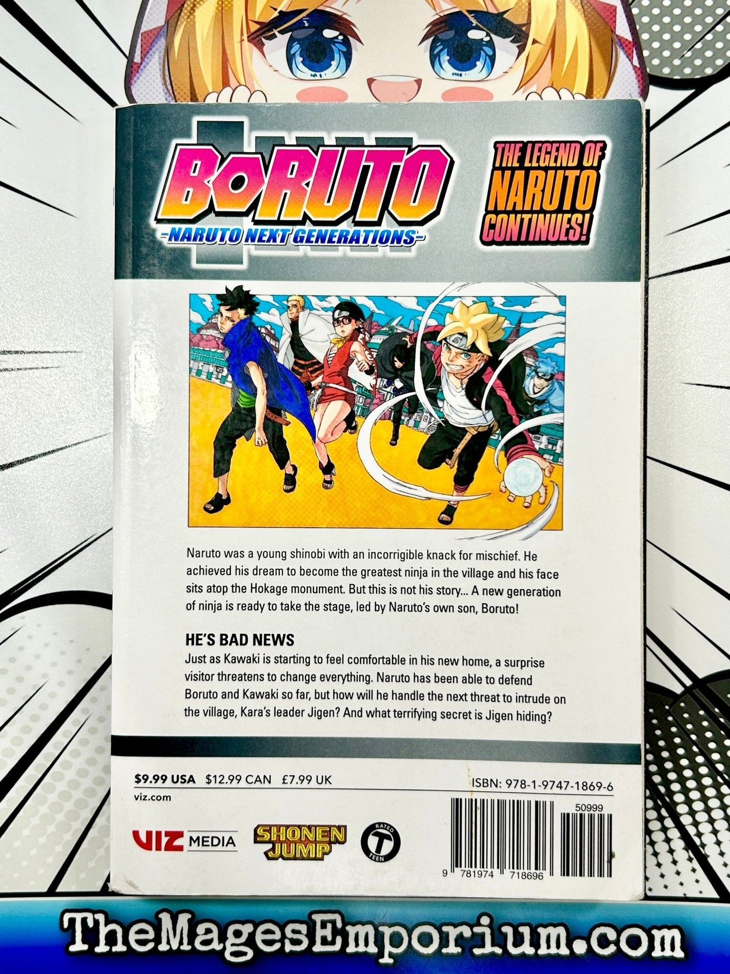 Boruto Naruto Next Generations Vol 10