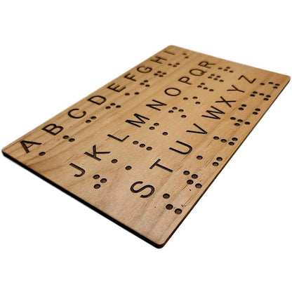 Braille Alphabet Board - Teaching Braille to the Sighted