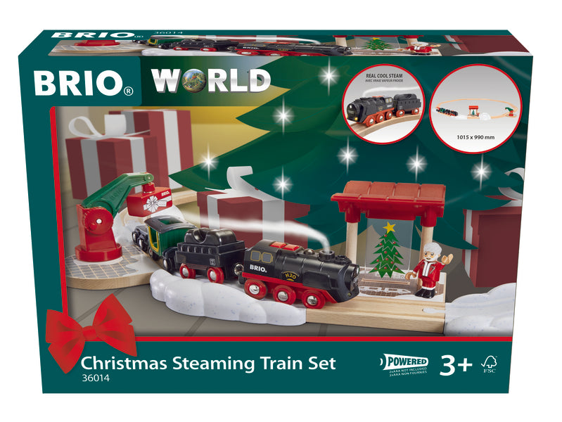 BRIO Christmas Steaming Train Set