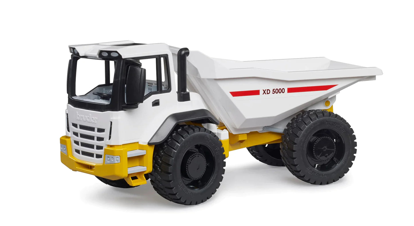 Bruder Dump truck yellow/white