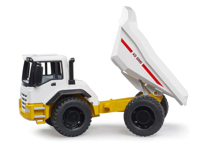 Bruder Dump truck yellow/white