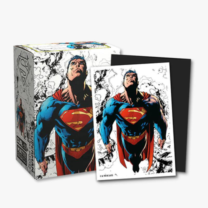 Dragon Shield: Standard 100ct Art Sleeves - Superman Core (Dual Matte)