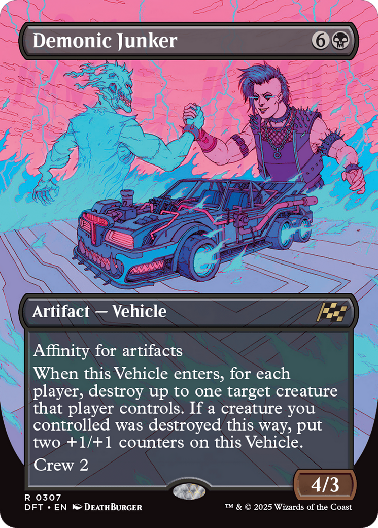 Demonic Junker (DFT-307) - Aetherdrift (Borderless)