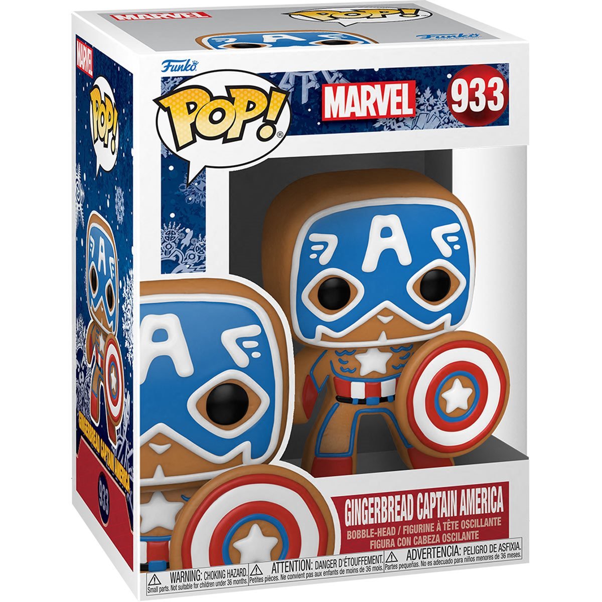 Funko Pop! Marvel Holiday: Captain America