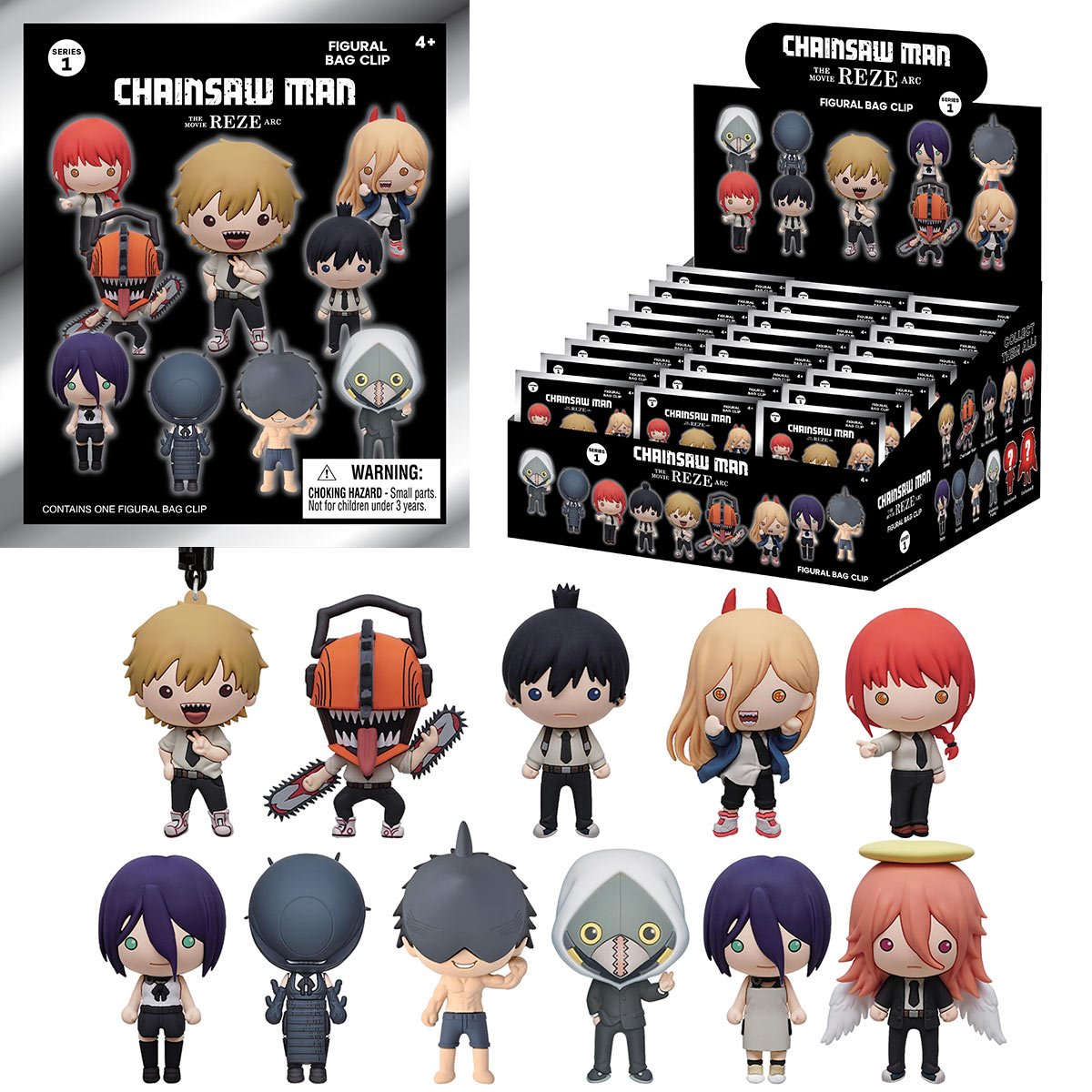 Chainsaw Man - The Movie: Reze Arc 3D Foam Bag Clip Bling Bag
