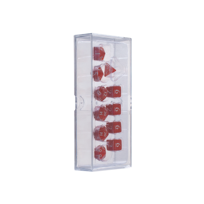 Ultra PRO: 11-Dice Set - Eclipse (Apple Red)