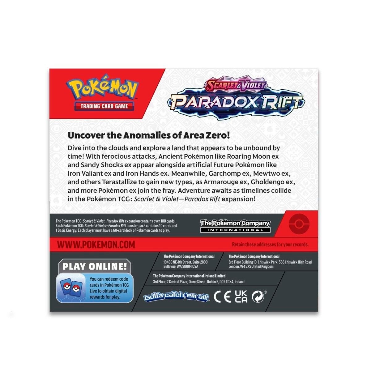 Pokemon: Paradox Rift - Booster Box