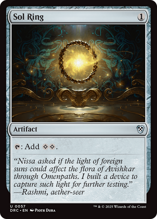 Sol Ring (DRC-057) - Commander: Aetherdrift
