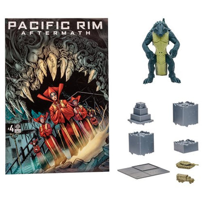 McFarlane Toys Pacific Rim Kaiju Wave 1 4-Zoll-Actionfigur mit Comicbuch – Wählen Sie eine Figur 