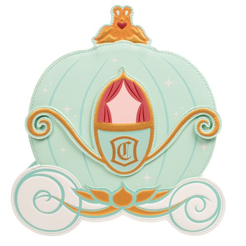 Loungefly Cinderella Reversible Pumpkin Carriage Umhängetasche – exklusiv bei Entertainment Earth