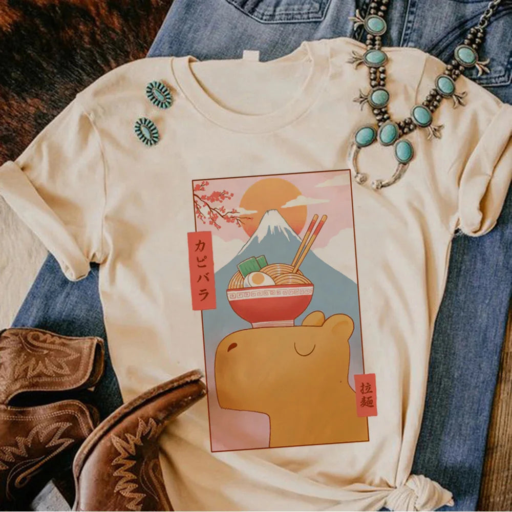 Kawaii Capybara T-Shirts