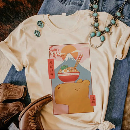 Kawaii Capybara T-Shirts