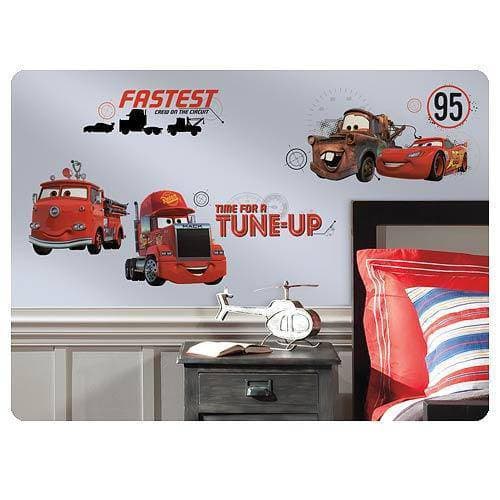 Cars Friends to the Finish Peel and Stick Wall Decals