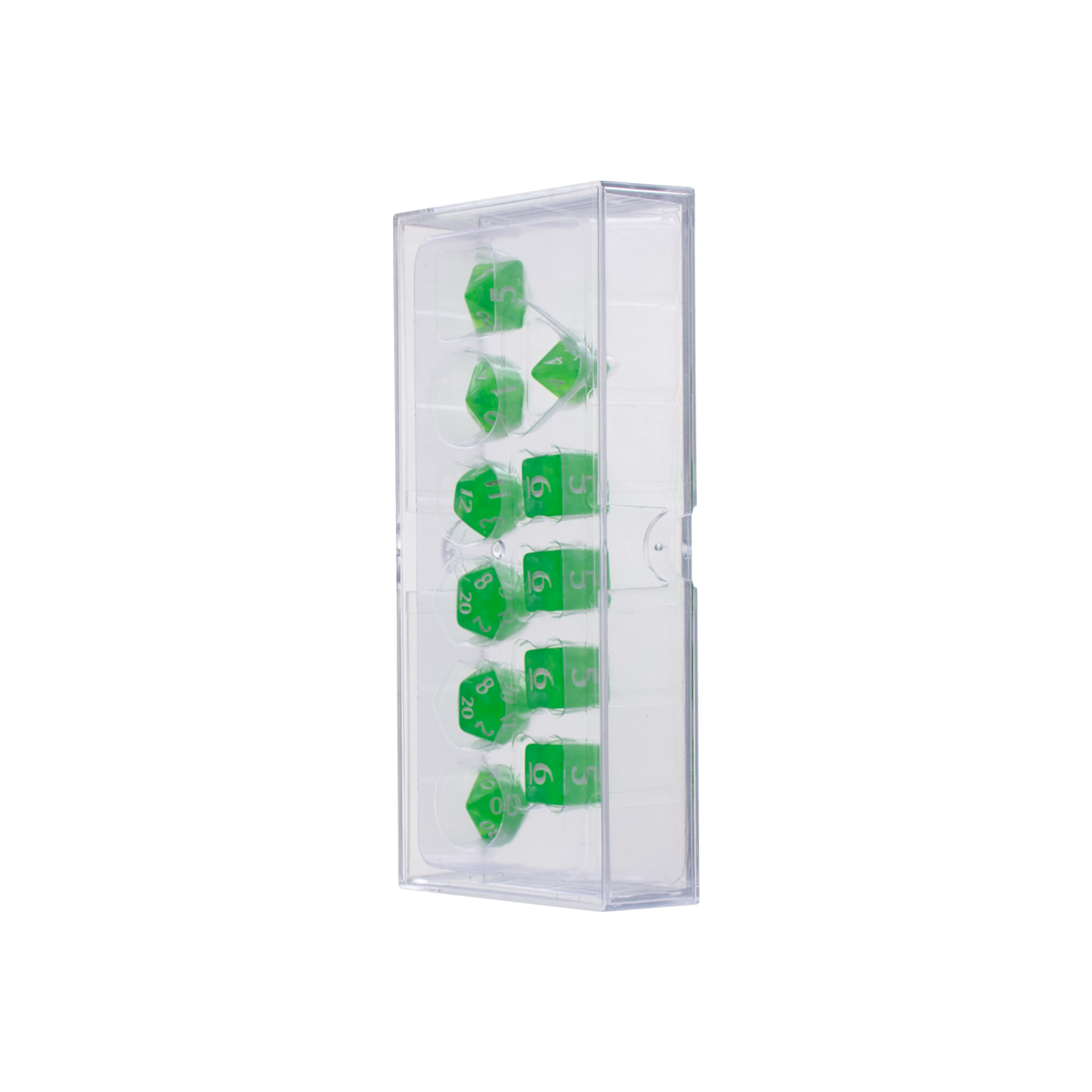 Ultra PRO: 11-Dice Set - Eclipse (Lime Green)