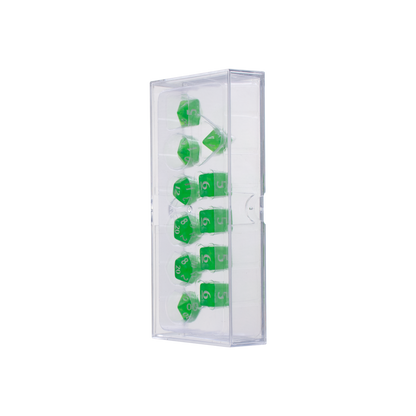 Ultra PRO: 11-Dice Set - Eclipse (Lime Green)