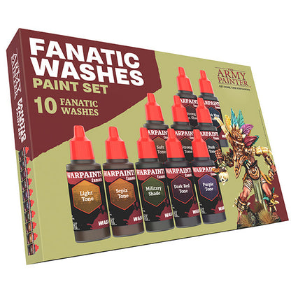 Army Painter Warpaints Fanatic: Washes Paint Set