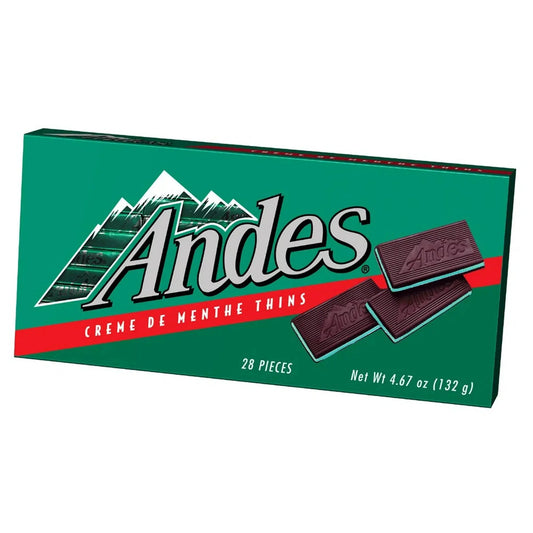 Andes Crème De Menthe Thins 4.67 oz. Box