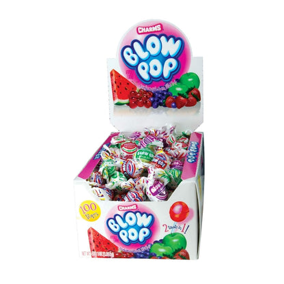 Charms Blow Pops Assorted Flavors Changemaker