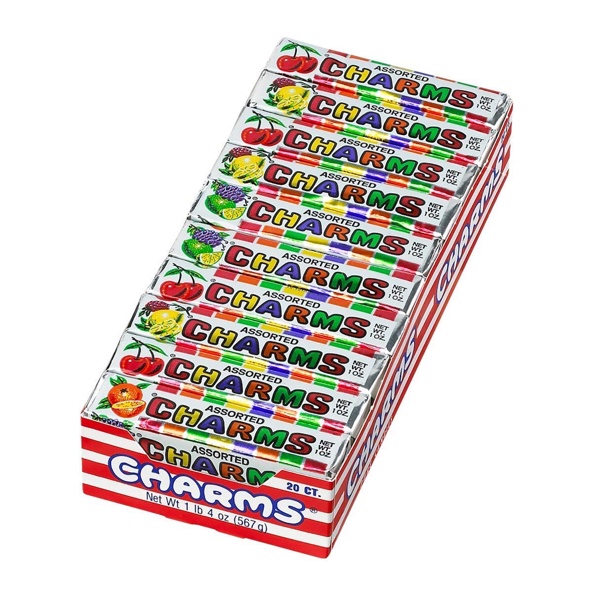 Charms Squares Assorted Fruit Flavors