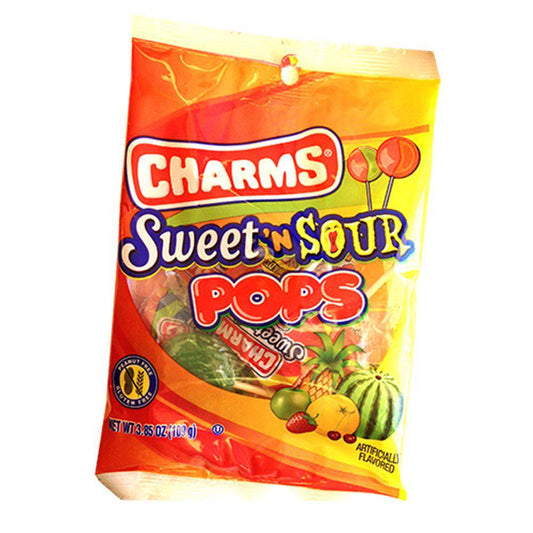 Charms Sweet N' Sour Pop 3.85 oz. Peg Bag