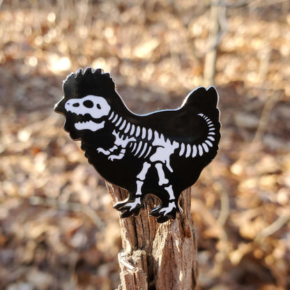 Chicken Dinosaur Pin