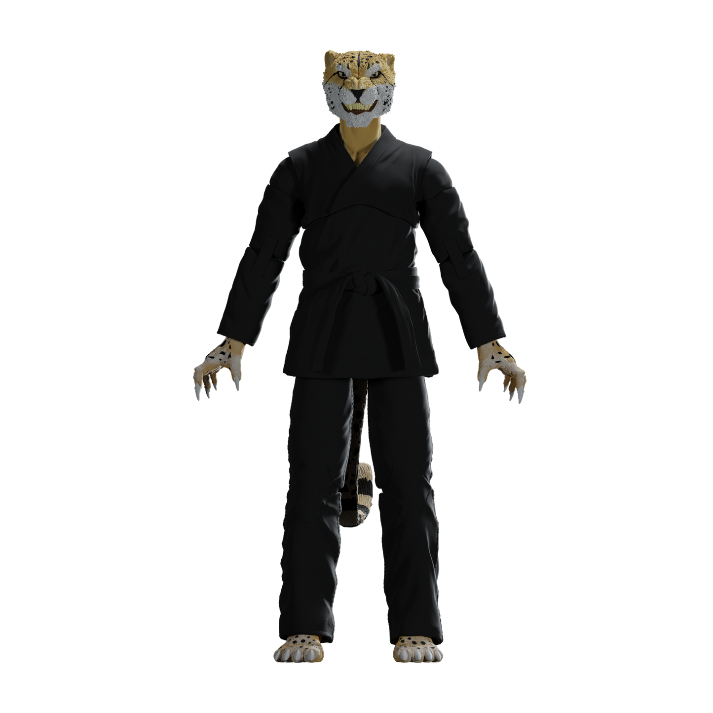 Zoo Jitsu Fighters Chico the Cheetah Action Figure