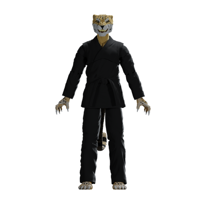 Zoo Jitsu Fighters Chico the Cheetah Action Figure