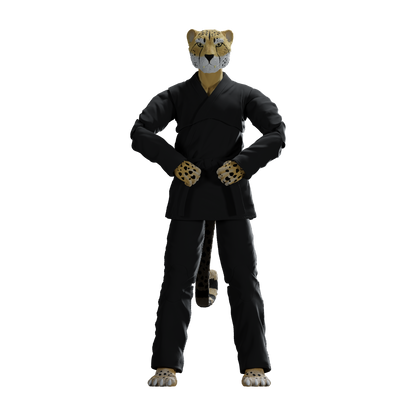 Zoo Jitsu Fighters Chico the Cheetah Action Figure