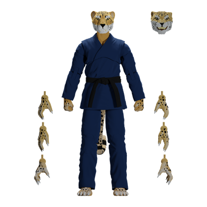 Zoo Jitsu Fighters Chico the Cheetah Action Figure