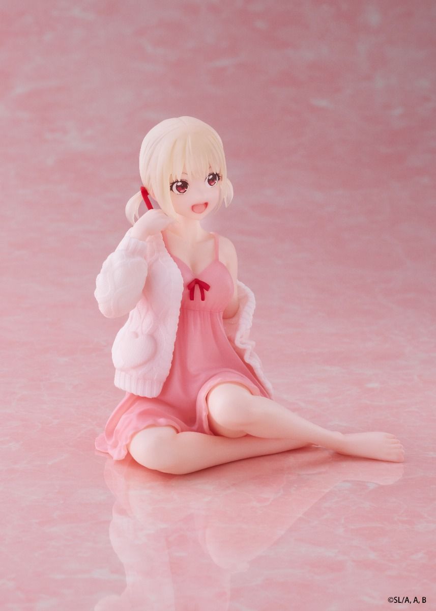 Lycoris Recoil Chisato Nishikigi Roomwear Ver. Desktop Cute Figure - Taito Premium Collectible