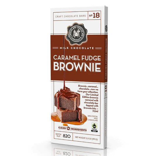 CCC Milk Chocolate Caramel Fudge Brownie