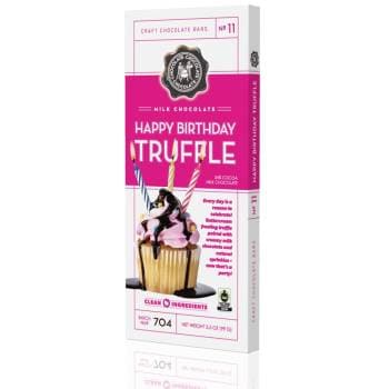 CCC Milk Chocolate Happy Birthday Truffle Bar