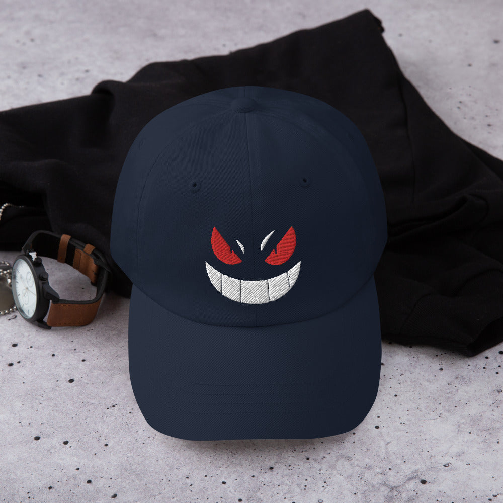 Ghost Type Anime Embroidered Dad Hat