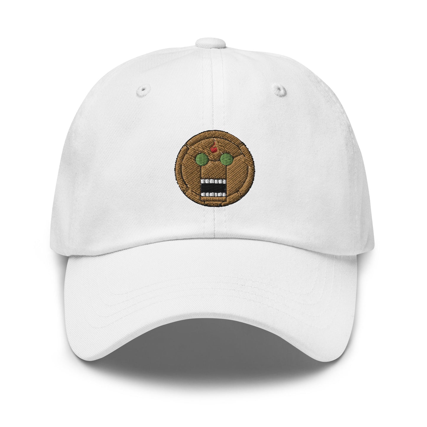 Mechamaru Puppet Embroidered Anime Dad Hat